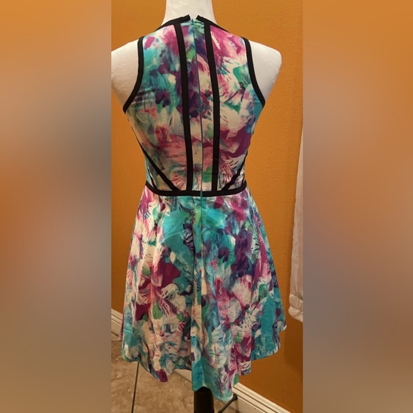 Parker by Nordstrom | Women’s Vibrant A-Line Dress Small - Picture 7 of 7